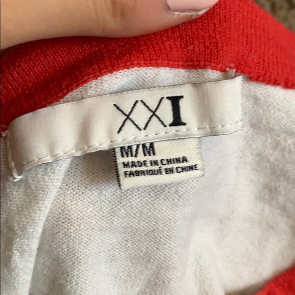 Forever 21 Red, White & Blue Striped T-Shirt - Picture 4 of 4